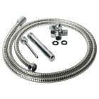 Shower Enema - alumínium intim zuhany szett (ezüst)