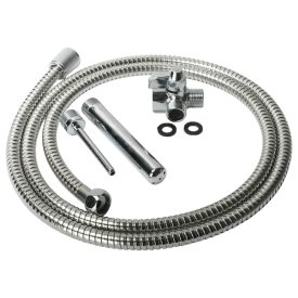 Shower Enema - alumínium intim zuhany szett (ezüst)