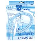 Shower Enema - alumínium intim zuhany szett (ezüst)
