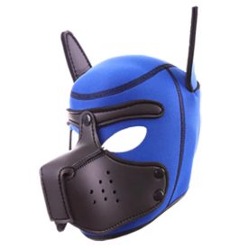 Puppy Dog Mask  – prémium neoprén maszk kék-fekete