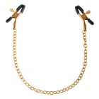 Pipedream Fetish Fantasy Gold - mellbimbó csipesz (arany)