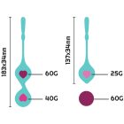 RITHUAL - DEVA AQUA GREEN - prémium gésagolyó szett