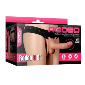 Rodeo G – Uniszex szilikon hám dildóval (20,3 cm)