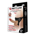 Pretty Love Fogg - felcsatolható hám dildóval